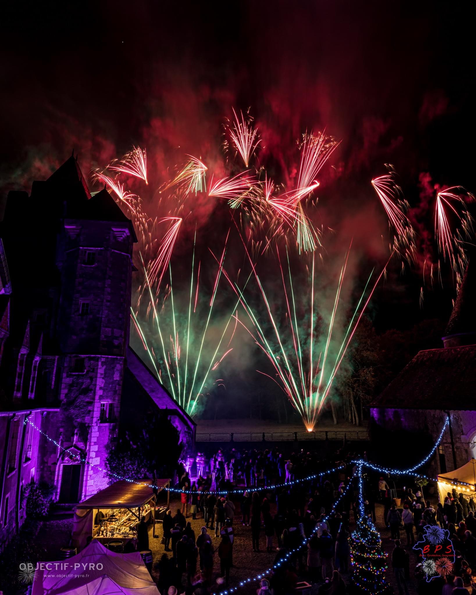 Spectacle pyrotechnique